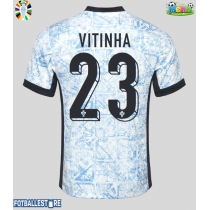 Portugal Vitinha #23 Bortedrakt EM 2024 Kortermet